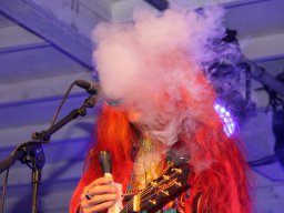 Armand tijdens Mañana Mañana (Hummelo 2013, foto: Harold Pelgrom)