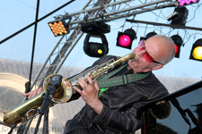 Martijn Schok Boogie en Blues Band (Jazztime at the Keppel Castle, Laag-Keppel 2011, Foto: Harold Pelgrom)
