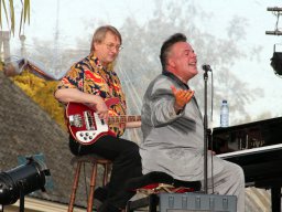 Mike Sanchez tijdens Jazztime at the Keppel Castle (Laag-Keppel 2012, foto: Harold Pelgrom)
