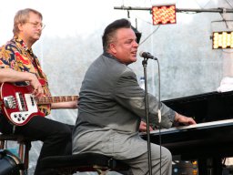 Mike Sanchez tijdens Jazztime at the Keppel Castle (Laag-Keppel 2012, foto: Harold Pelgrom)