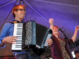 Amariszi tijdens Mañana Mañana (Hummelo, 2013-08-31, Foto: Harold Pelgrom)