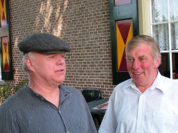 Filmopnamen oorlogsfilm 'In het vuur van de storm' bij Evert-Jan Oosterink van 't Wapen (Hummelo 2006, foto: Harold Pelgrom)