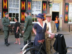 Filmopnamen oorlogsfilm 'In het vuur van de storm' (Hummelo 2006, foto: Harold Pelgrom)