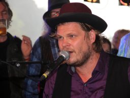 Roel Spanjers tijdens Mañana Mañana (Hummelo 2014, foto: Harold Pelgrom)