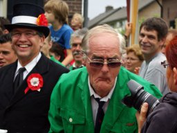 Schutters tijdens het Volksfeest (Hummelo 2009, foto: Harold Pelgrom)