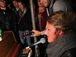 Suzan & Freek tijdens Mañana Mañana (Hummelo 2014, foto: Harold Pelgrom)